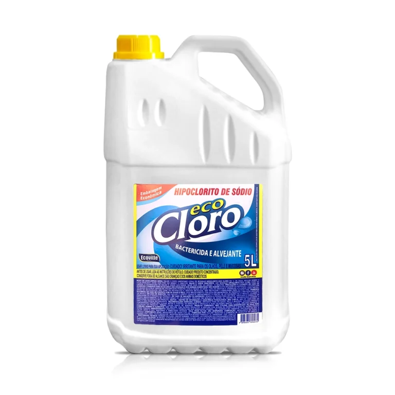 Hipoclorito de Sódio EcoCloro – Poderoso Bactericida e Alvejante!