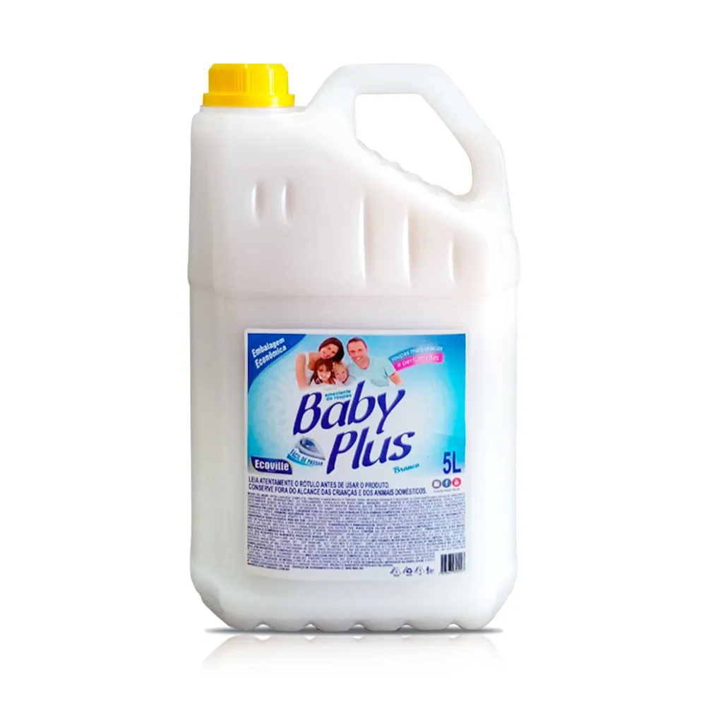 Amaciante Baby Plus Premium Amor – Maciez e Proteção para as Roupas 5L