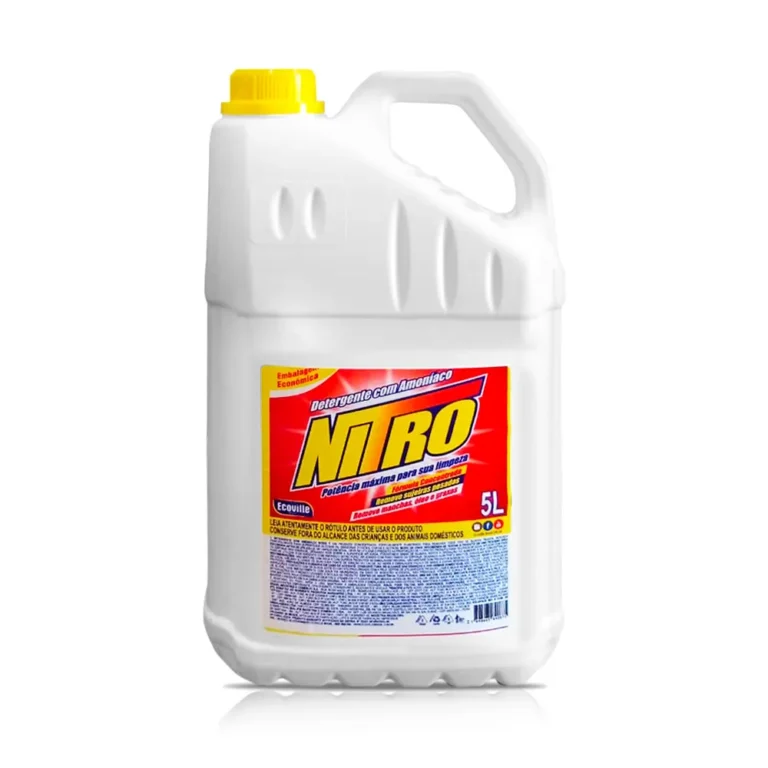 Detergente com Amoníaco Nitro – Potência Máxima Contra Sujeiras Pesadas!