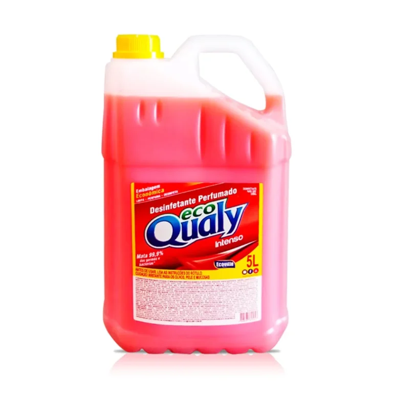 Desinfetante EcoQually – Proteção, Limpeza e Perfume Exclusivo! 5L – Intenso