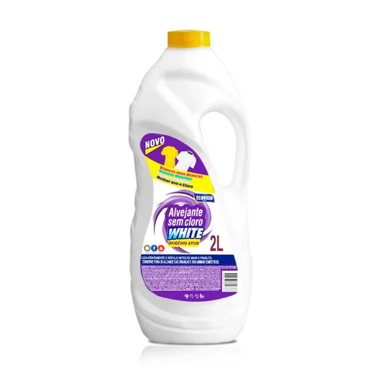 Alvejante sem cloro White Ecoville – Potência Máxima Contra Manchas! 2L