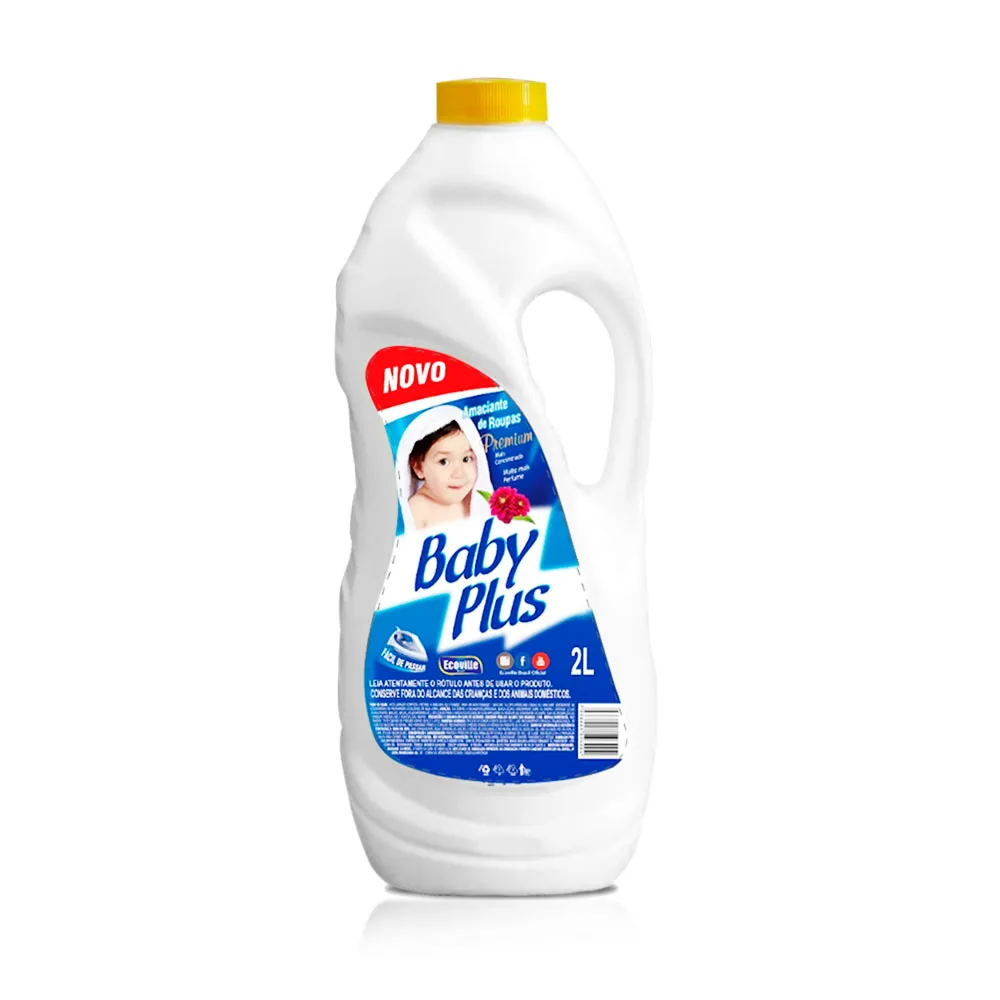 Amaciante Baby Plus Premium Amor – Maciez e Proteção para as Roupas 2L