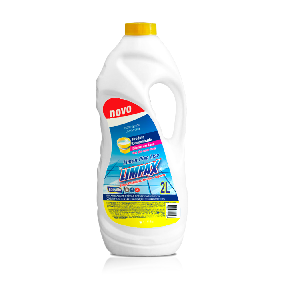 Limpax Piso Liso – Brilho e Limpeza Profunda para Pisos Cerâmicos! 2L