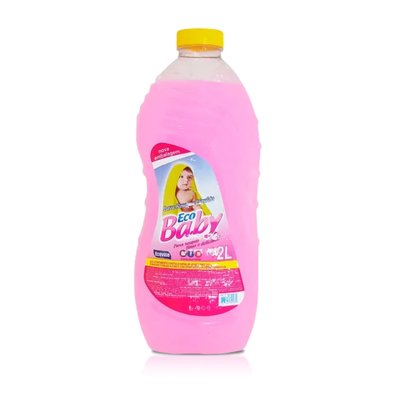 Lava Roupas EcoBaby – Limpeza Suave e Proteção para as Roupinhas do Seu Bebê!- Lavanderia 2L