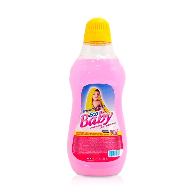 Lava Roupas EcoBaby – Limpeza Suave e Proteção para as Roupinhas do Seu Bebê!- Lavanderia 500 ml
