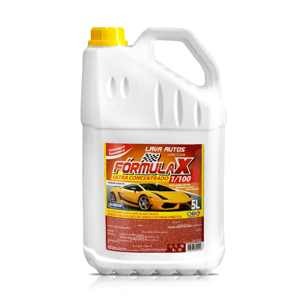 Pneu Pretinho Fórmula X – Brilho Molhado e Proteção Prolongada! 5L