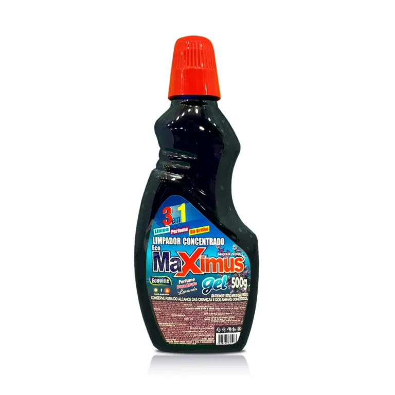 Limpador Concentrado Maximus Gel – Versatilidade, Rendimento e Perfume na Medida Certa! 500ml