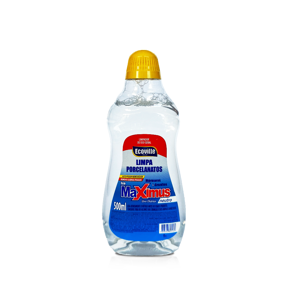 Limpa Porcelanato Maximus Neutro – Segurança, Limpeza Impecável e Versatilidade! 500ml