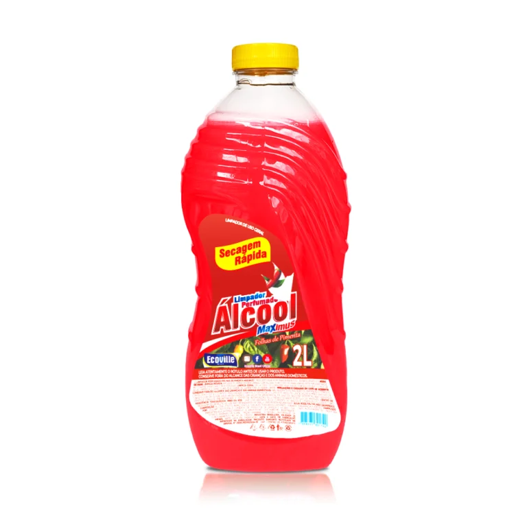 Maximus Limpador com Álcool – Limpeza Rápida, Aroma Inconfundível! Folhas de Pimenta 2L