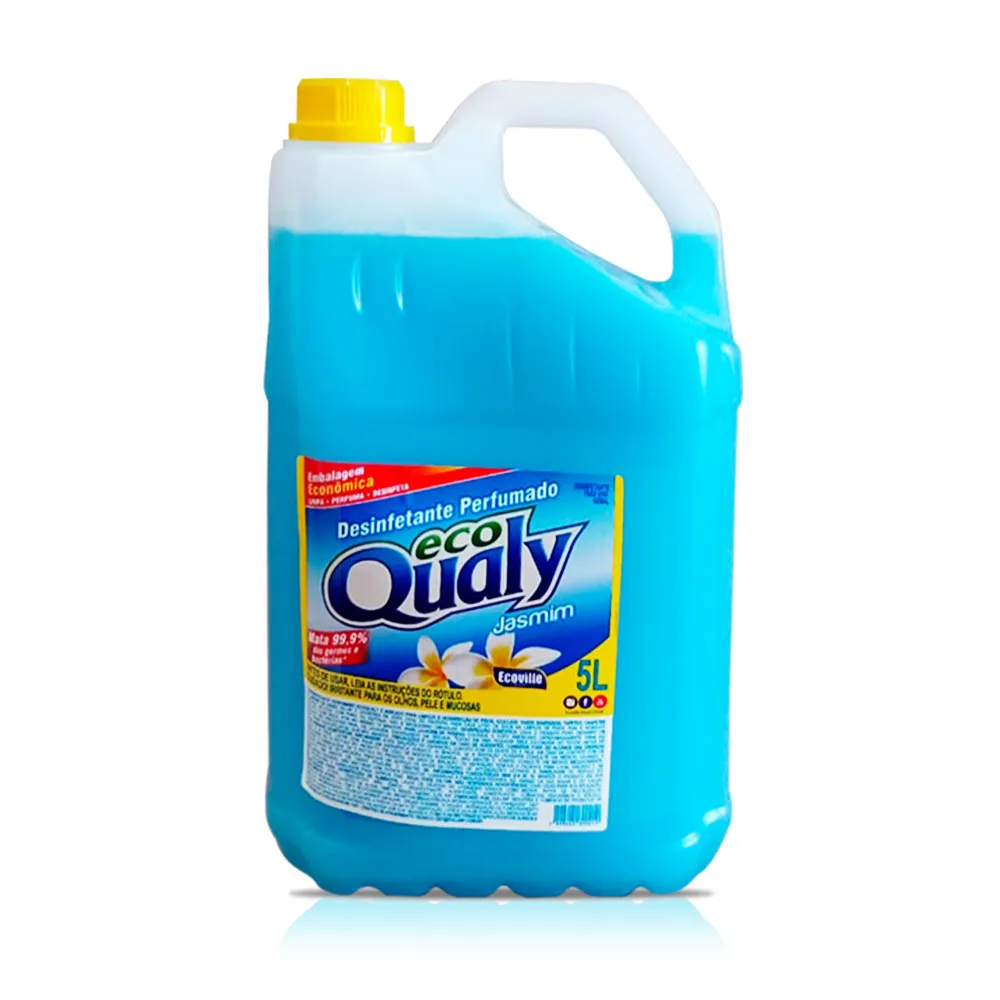 Desinfetante EcoQually – Proteção, Limpeza e Perfume Exclusivo! 5L – Jasmin