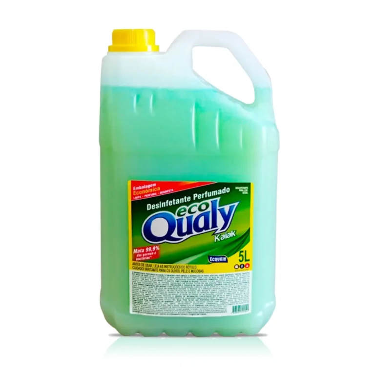 Desinfetante EcoQually – Proteção, Limpeza e Perfume Exclusivo! 5L – Kaiak